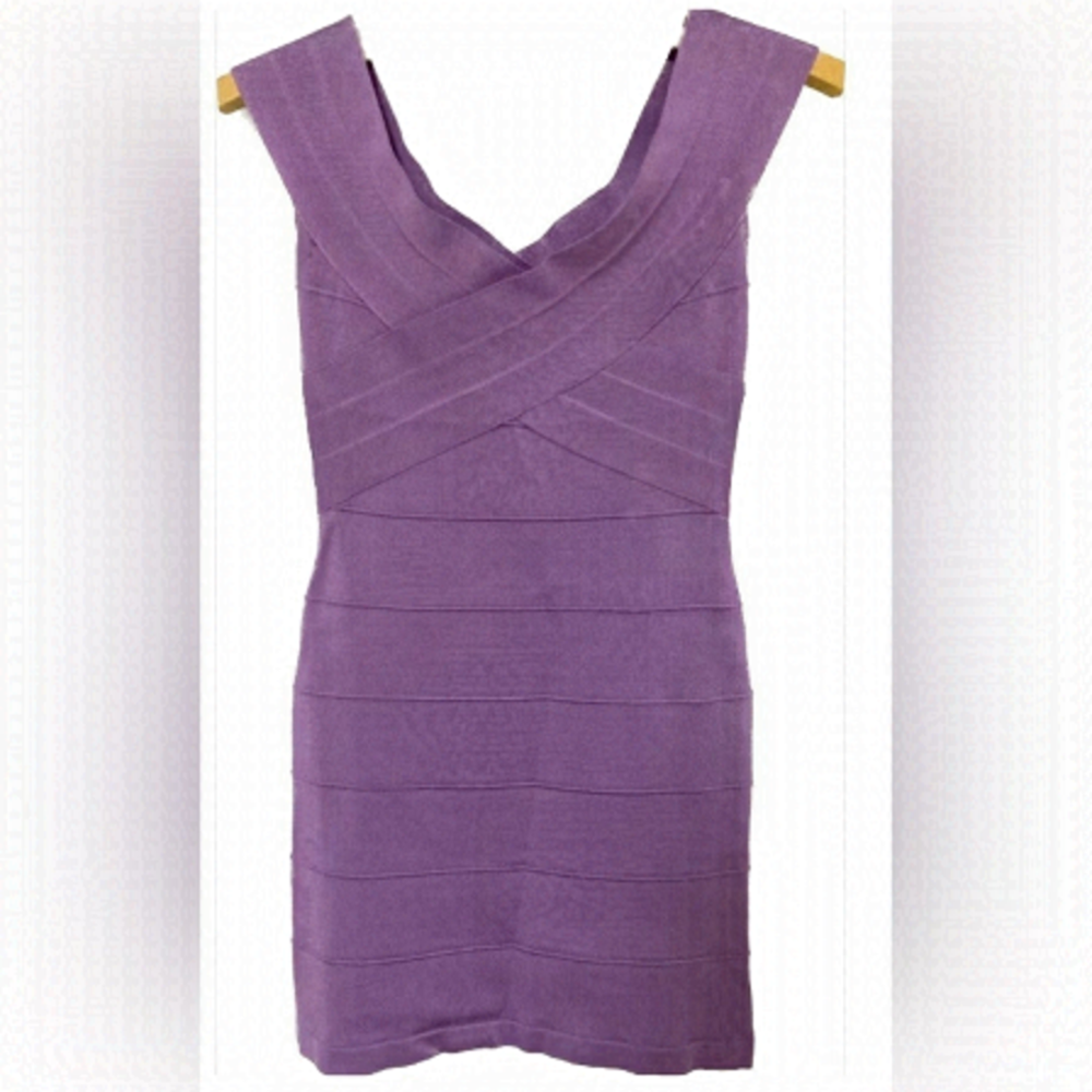 MAUVE BODYCON DRESS - Size Small